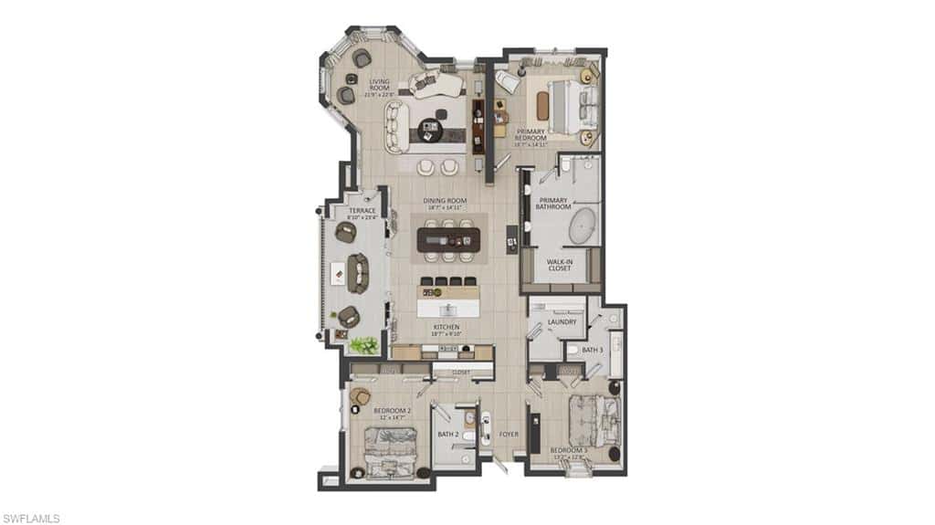 1301 3rd Ave #6203, Naples, photo 19