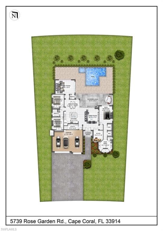 5739 Rose Garden Rd, Cape Coral, photo 2